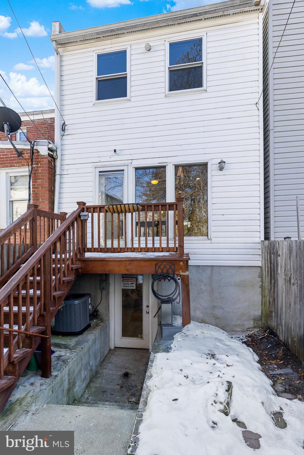 1638 Rosedale Street Northeast Washington, DC 20002 - Photo 34 of 37 Private backyard with brick patio!