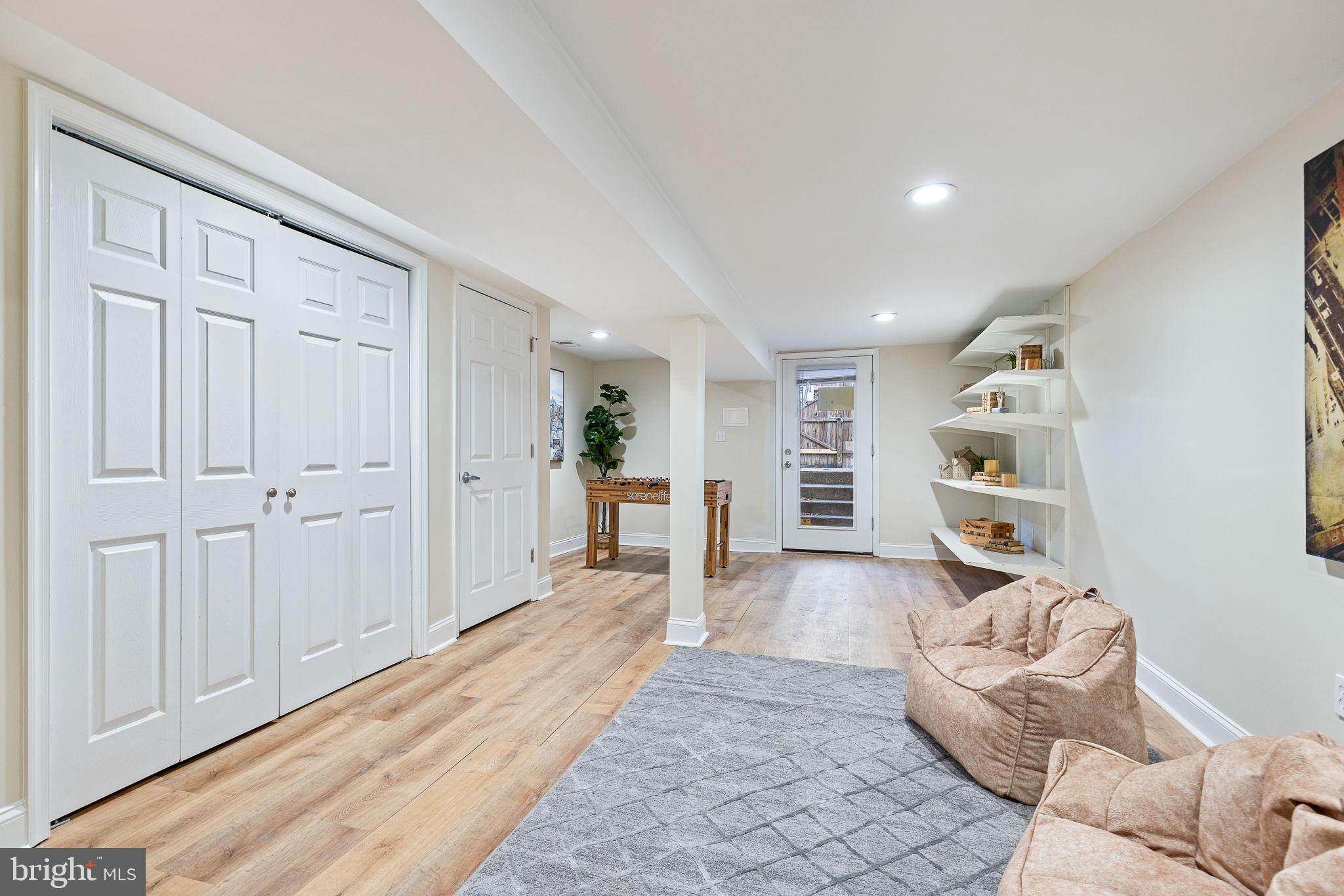 1638 Rosedale Street Northeast Washington, DC 20002 - Photo 4 of 37 Expansive lower level family room