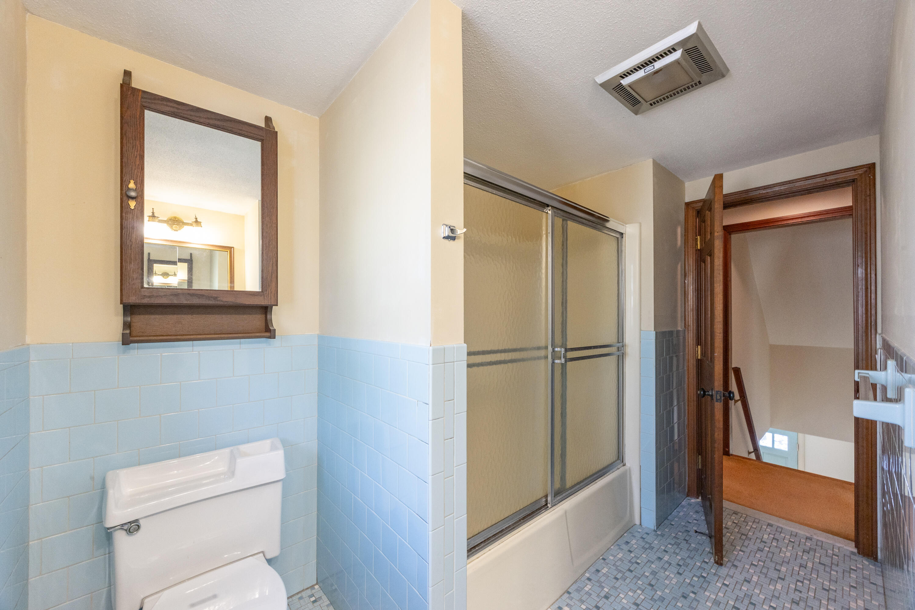 12 Canapitsit Drive East Falmouth, MA 02536 - Photo 17 of 34 a bathroom with a toilet a sink and a mirror