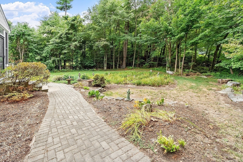 6 Ingalls Road Tyngsborough, MA 01879 - Photo 33 of 38 a view of backyard with green space