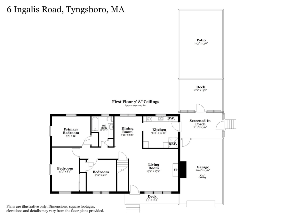 6 Ingalls Road Tyngsborough, MA 01879 - Photo 36 of 38 a picture of a bench in front of a gate