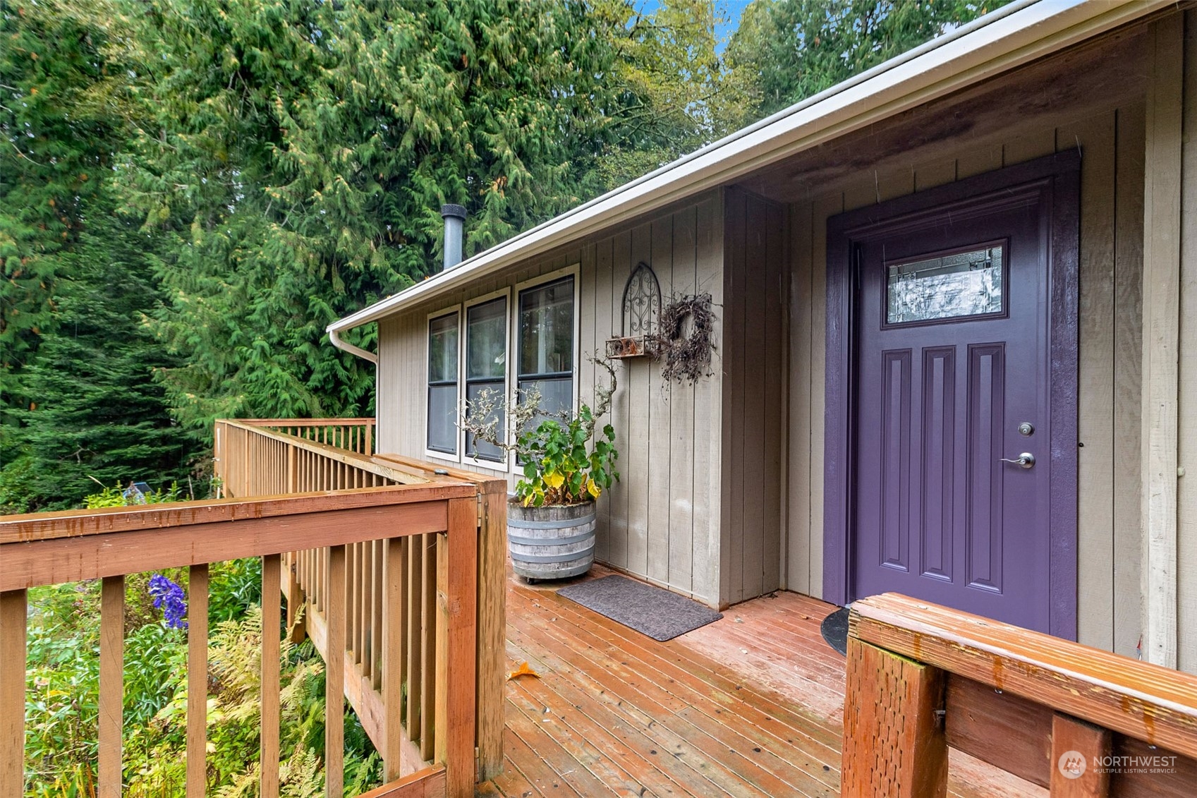 4848 Sharpe Road Anacortes, WA 98221 - Photo 2 of 33 a view of a balcony with furniture