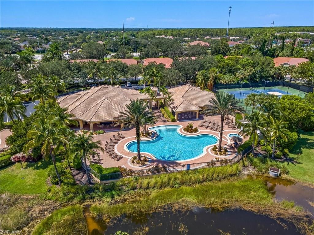 15073 Cortona Way Naples, FL 34120 - Photo 27 of 35 an aerial view of a house