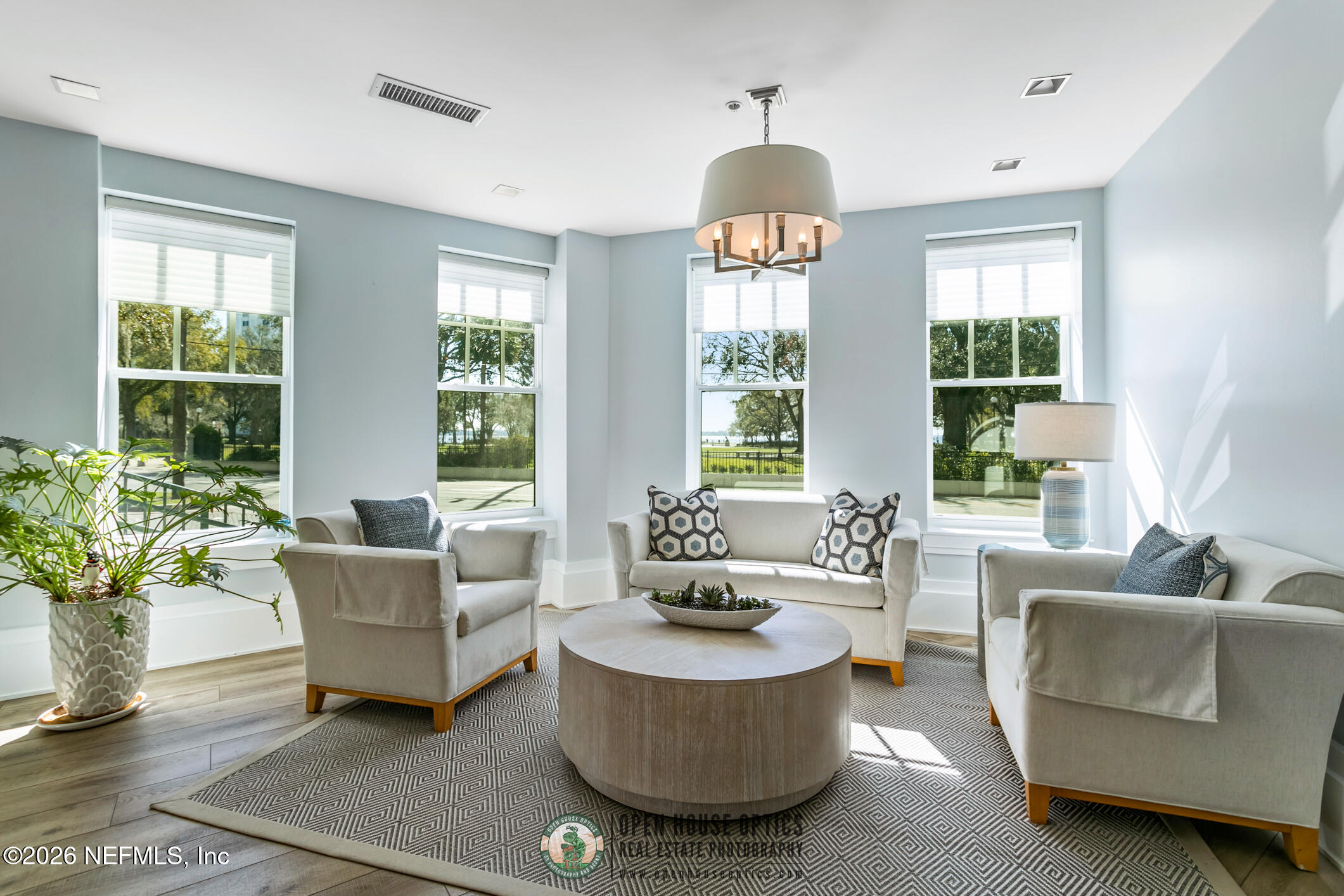 1661 Riverside Avenue, Unit 407 Jacksonville, FL 32204 - Photo 46 of 60 a living room with furniture and a large window