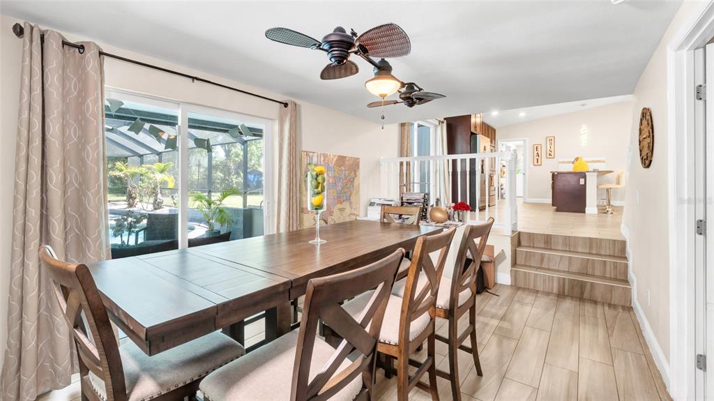 500 Hillpine Way Brandon, FL 33510 - Photo 15 of 39 a view of a dining room with furniture window and wooden floor