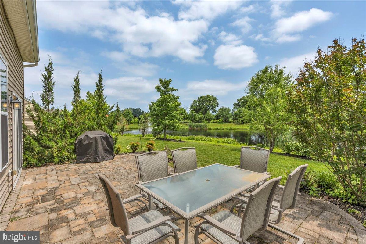 23 Montclaire Road Medford, NJ 08055 - Photo 3 of 24 Tranquil patio overlooking serene waters.