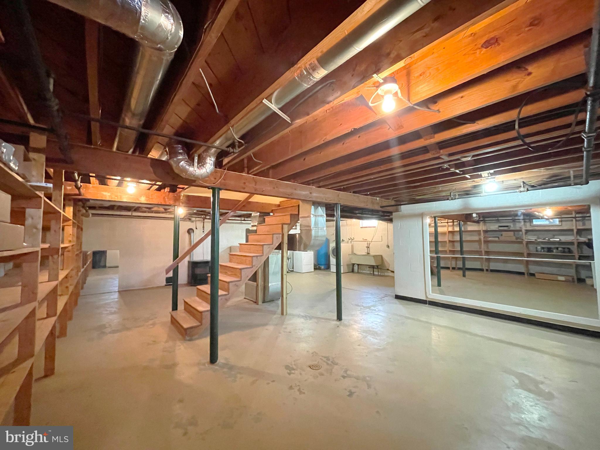 4085 Hallowing Point Road Prince Frederick, MD 20678 - Photo 29 of 41 Unfinished Basement