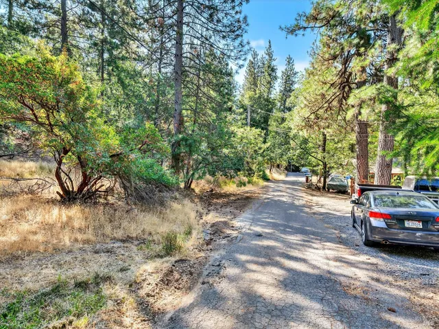 a car parked on the side of the road