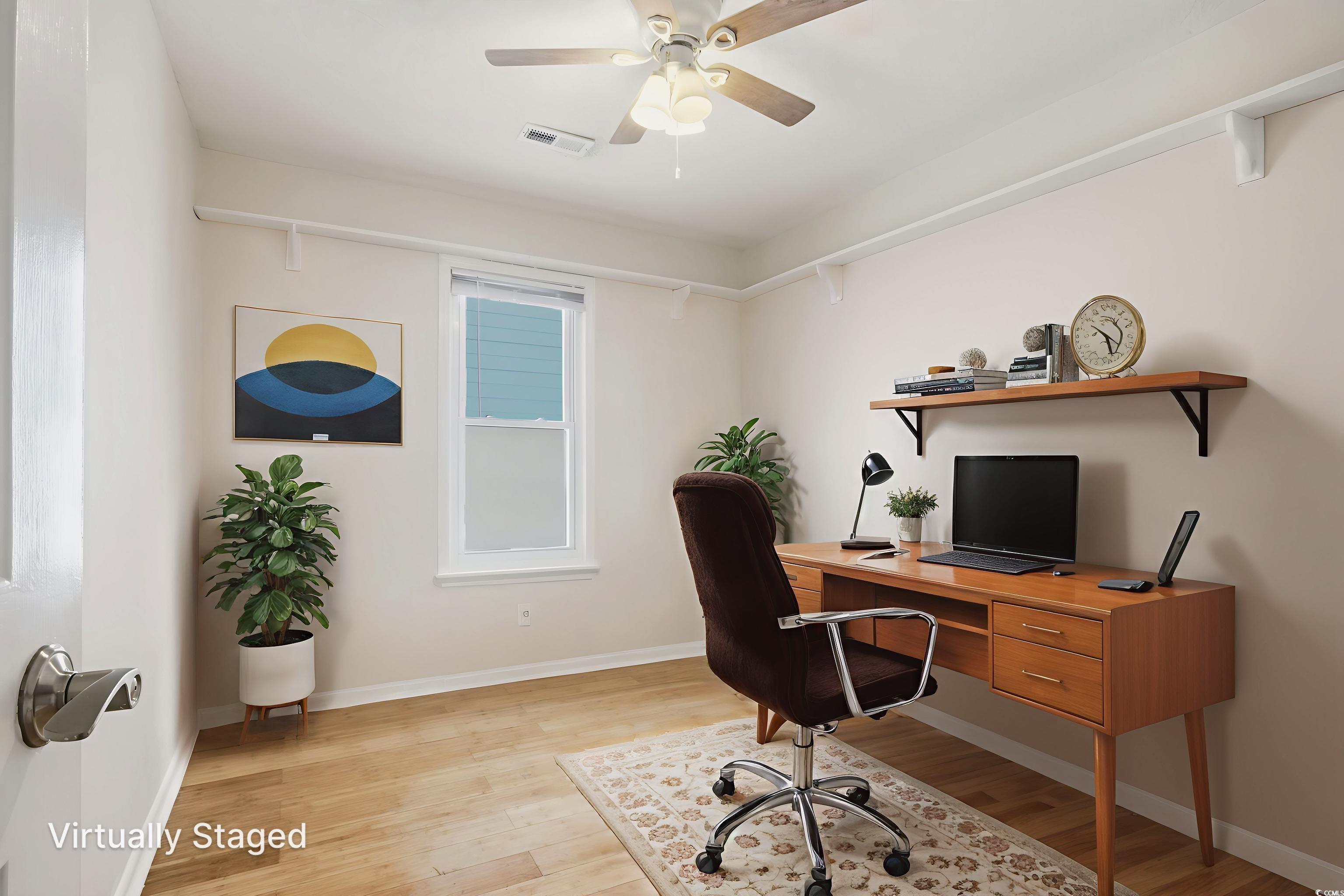 462 Bay Drive Murrells Inlet, SC 29576 - Photo 21 of 37 Spare room with light wood-style floors