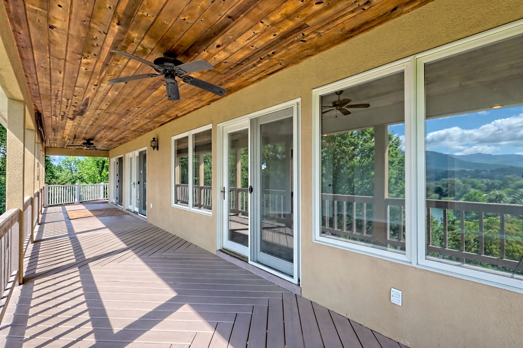 136 Elf School Road Hayesville, NC 28904 - Photo 24 of 84 a view of a house with a porch