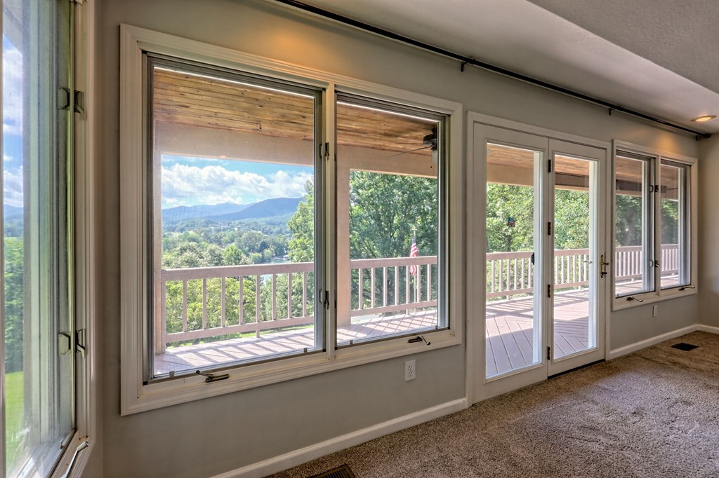136 Elf School Road Hayesville, NC 28904 - Photo 40 of 84 a view of a room that has a large window