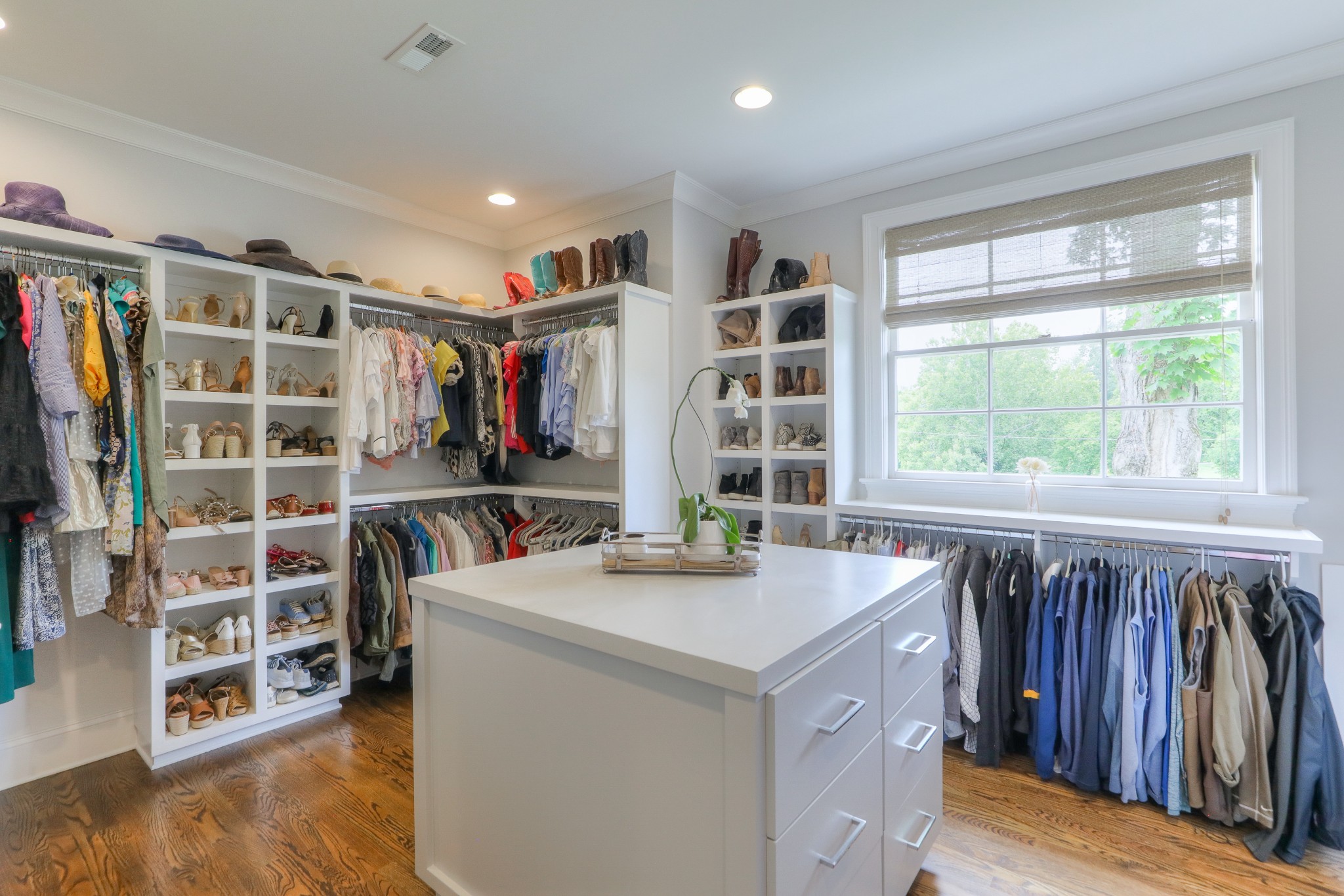 2315 Valley Brook Road Nashville, TN 37215 - Photo 23 of 67 a view of walk in closet with clothes and shoes