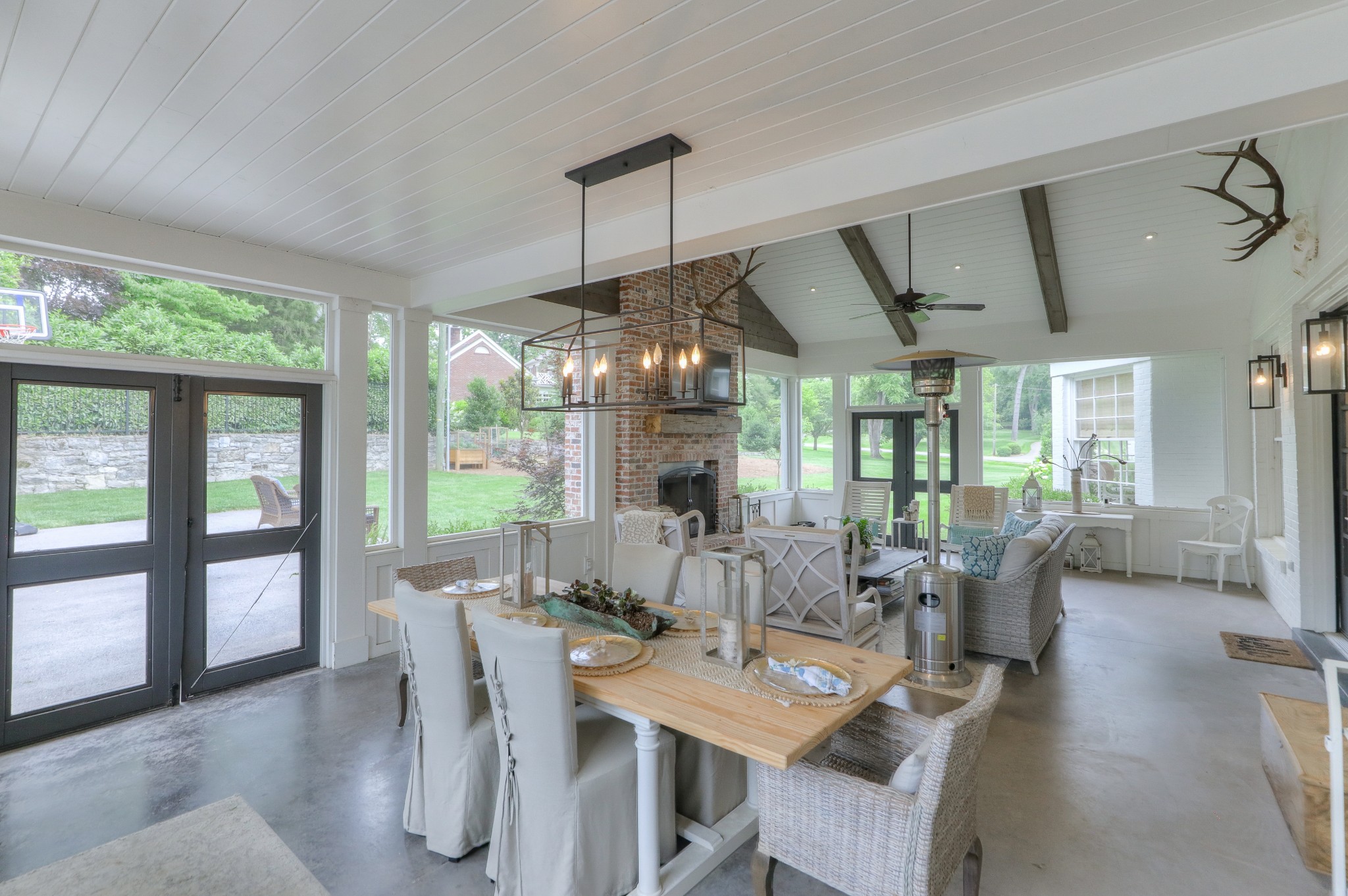 2315 Valley Brook Road Nashville, TN 37215 - Photo 28 of 67 a view of a dining room with furniture wooden floor and chandelier