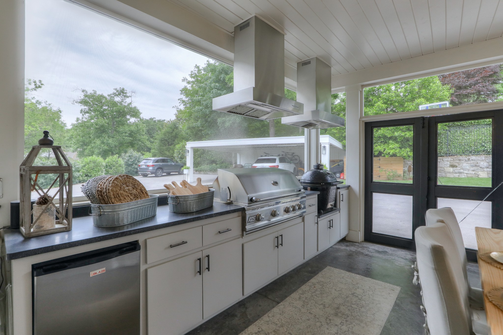 2315 Valley Brook Road Nashville, TN 37215 - Photo 30 of 67 a kitchen with stainless steel appliances a sink and a large window