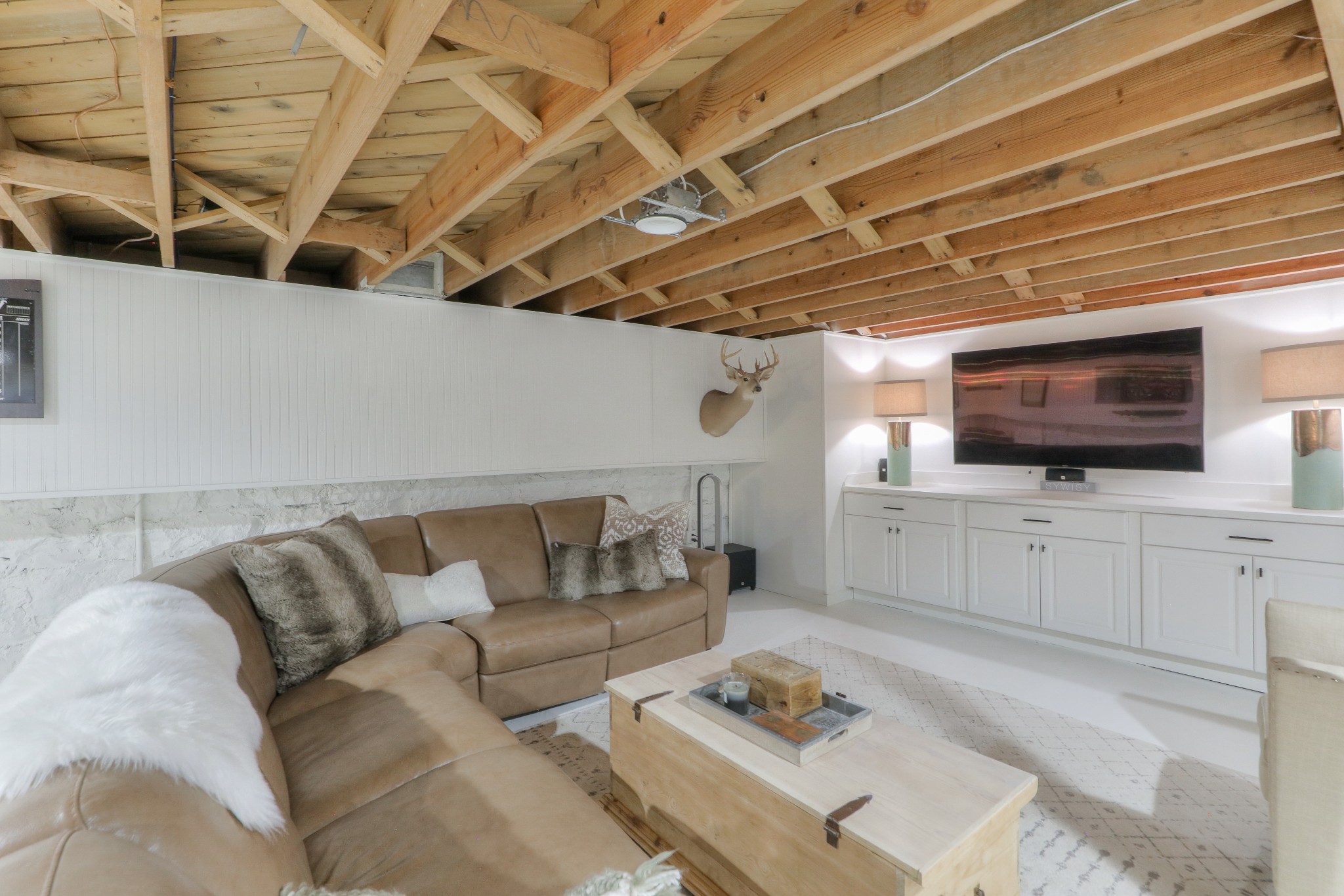 2315 Valley Brook Road Nashville, TN 37215 - Photo 49 of 67 a living room with furniture and a flat screen tv