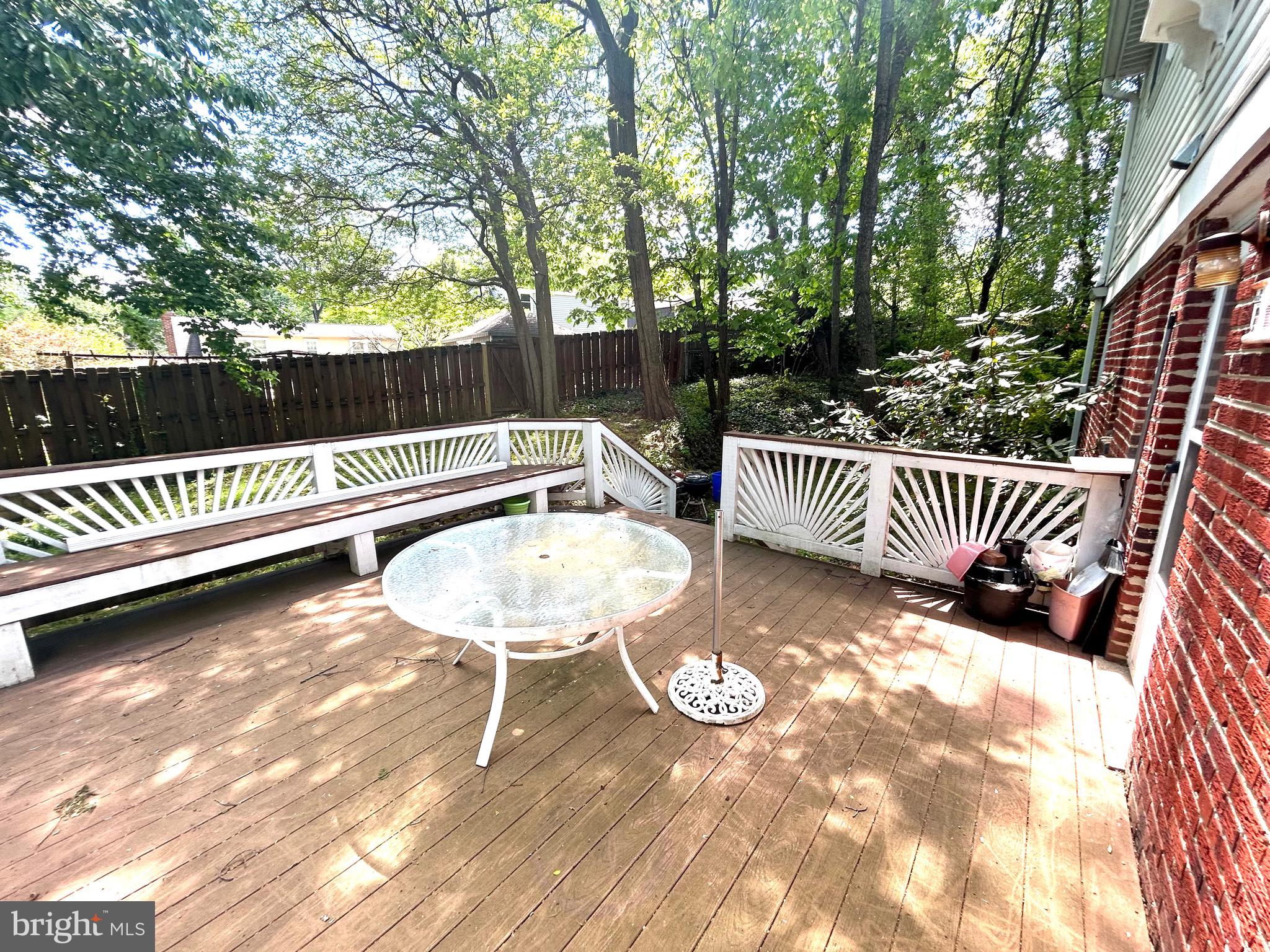 906 Dryden Court Silver Spring, MD 20901 - Photo 6 of 12 a view of deck in the backyard with seating space