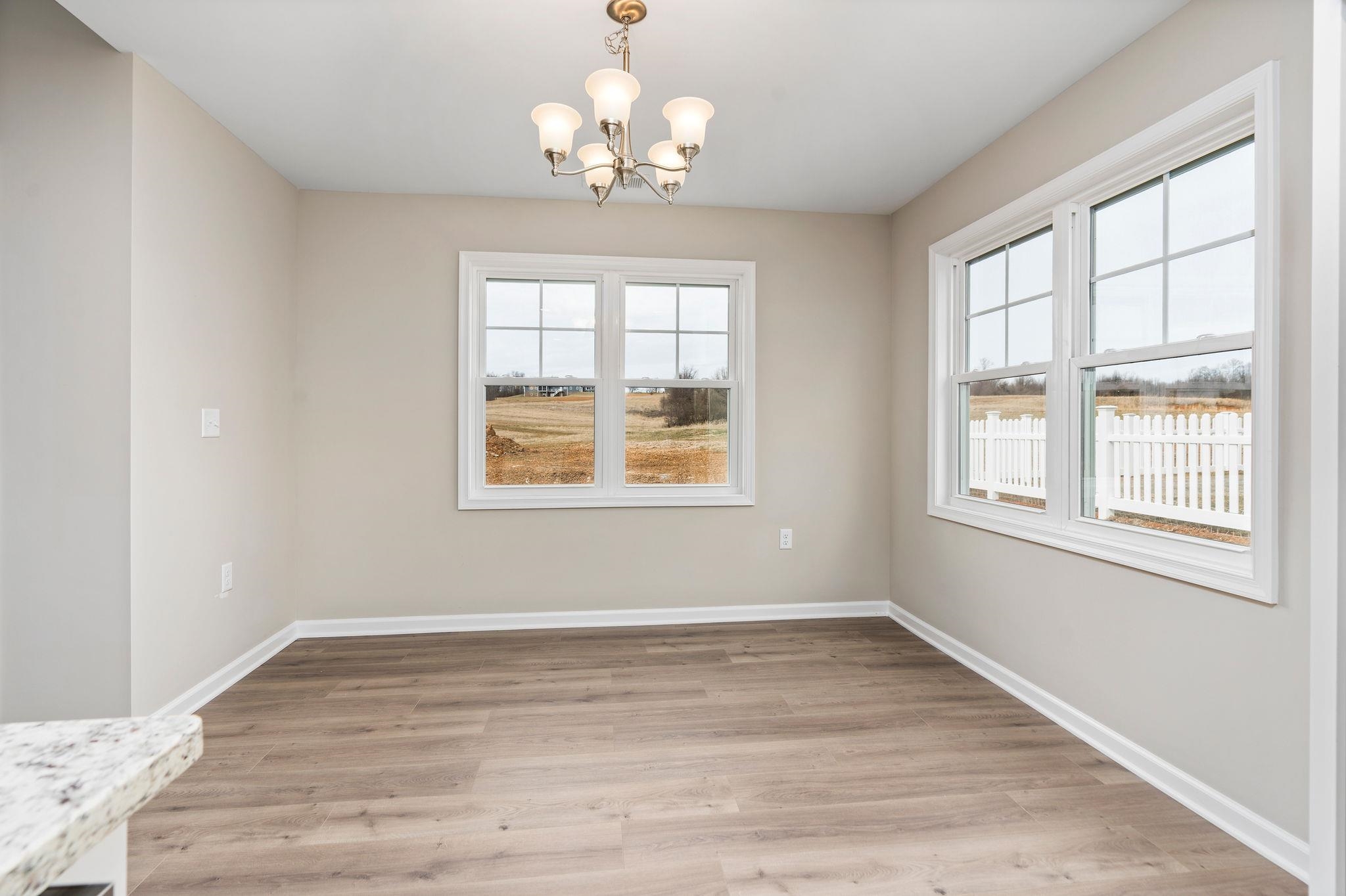 205 Spring Run Lane Waynesboro, VA 22980 - Photo 13 of 35 a view of an empty room with wooden floor and a window