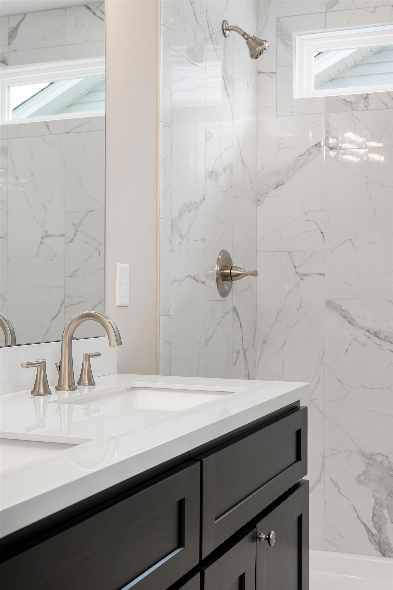205 Spring Run Lane Waynesboro, VA 22980 - Photo 18 of 35 a bathroom with a sink and a mirror