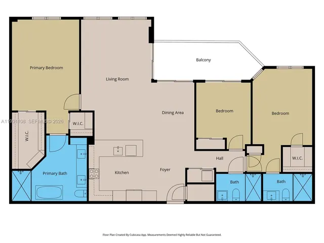 $6,950 | 19900 East Country Club Drive, Unit 1003, Aventura, FL 33180