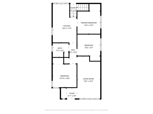 a backyard of a house