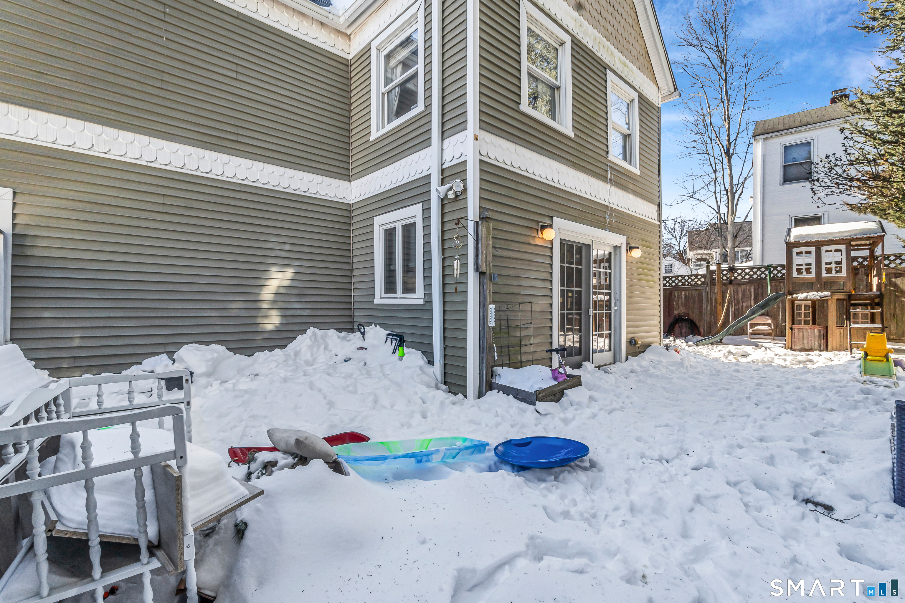 106 Hawley Avenue Milford, CT 06460 - Photo 19 of 39 a backyard of a house with sofas