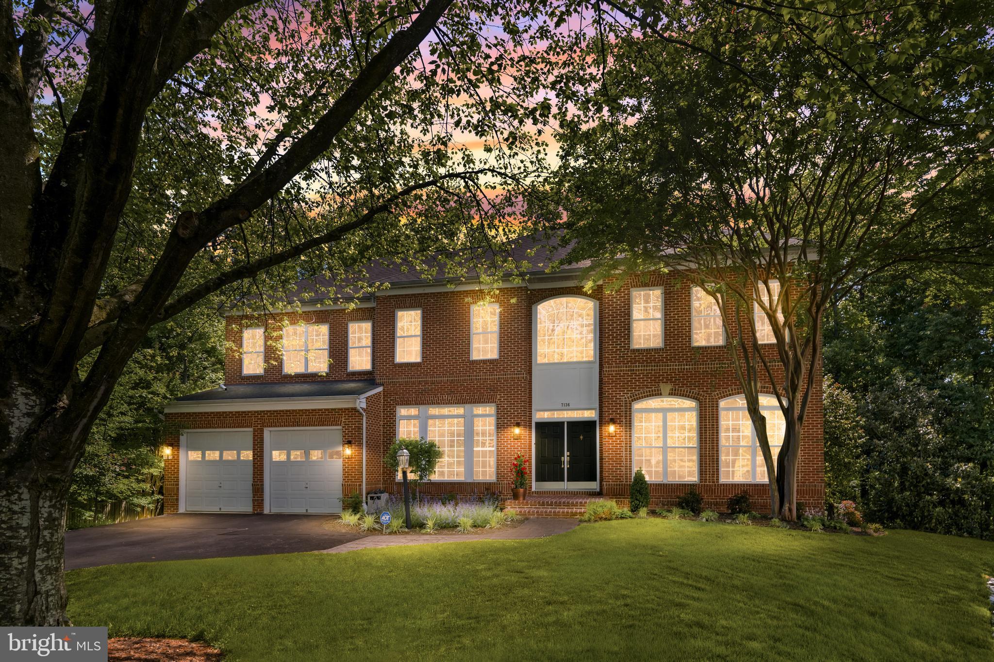 7136 Ayers Meadow Lane Springfield, VA 22150 - Photo 4 of 53 Sunset Photo of Home