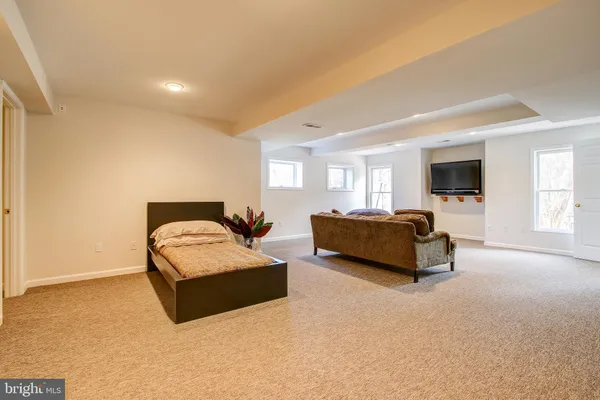 front view of a house with a garage