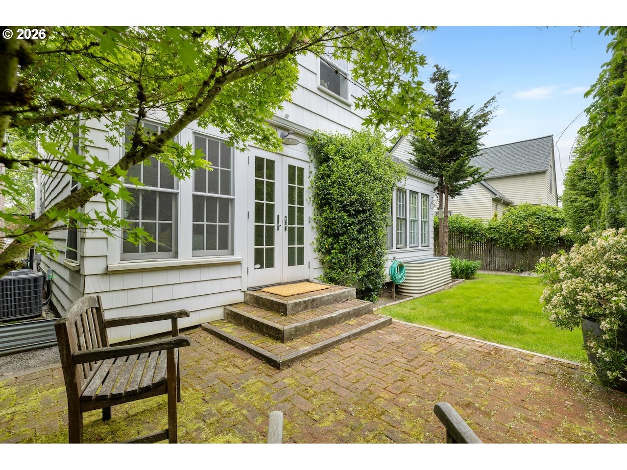 7416 Southeast 36th Avenue Portland, OR 97202 - Photo 36 of 45 a view of house with backyard and outdoor seating