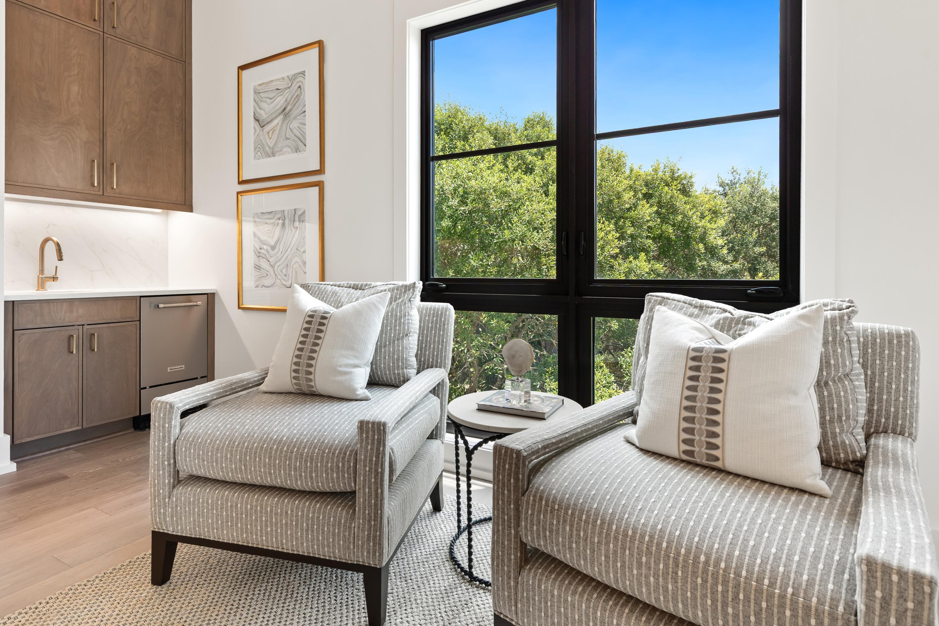 33 Camp Creek Point Dr Inlet Beach Inlet Beach, FL 32461 - Photo 33 of 110 a bedroom with a bed and a large window