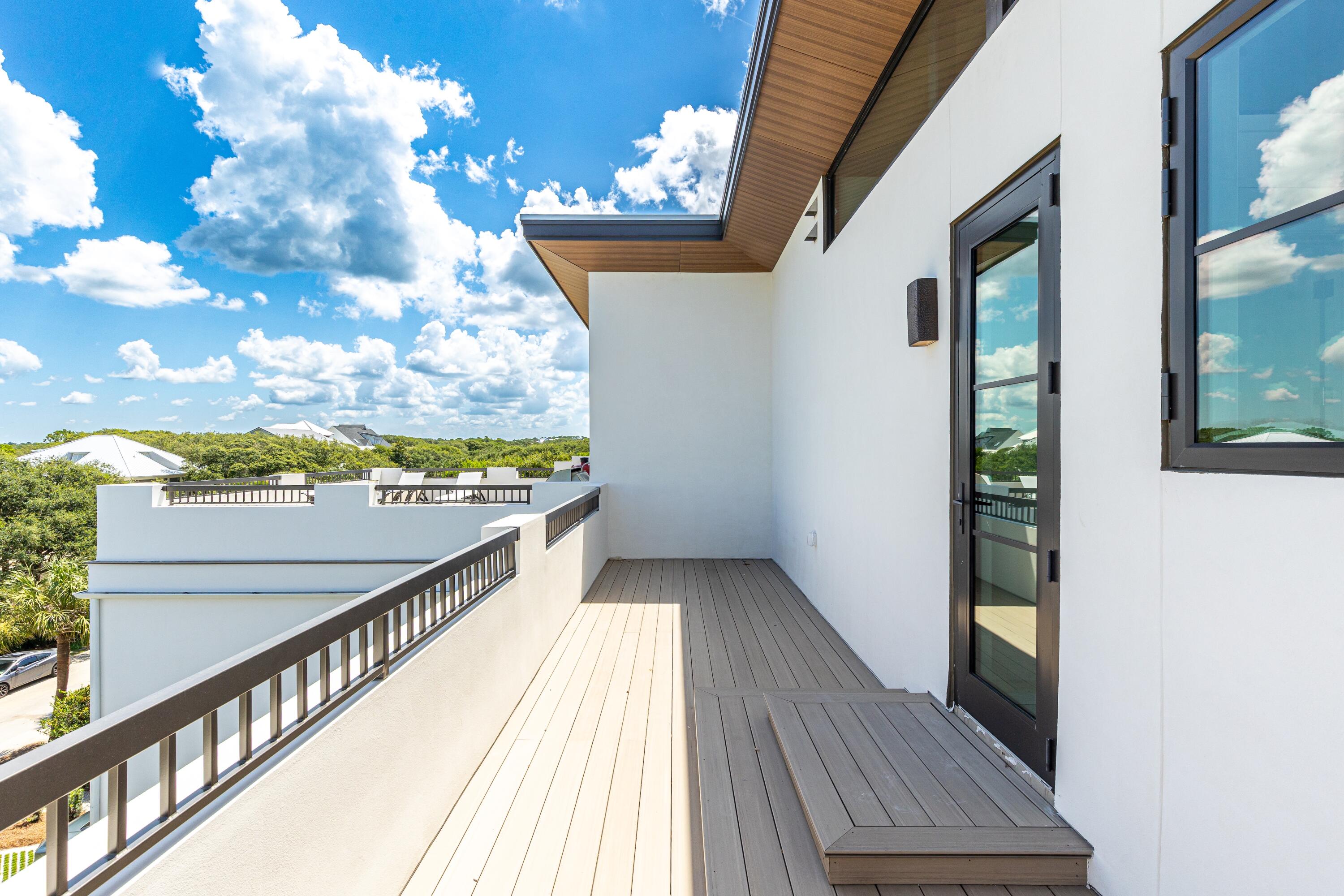 33 Camp Creek Point Dr Inlet Beach Inlet Beach, FL 32461 - Photo 73 of 110 Private Guest Balcony