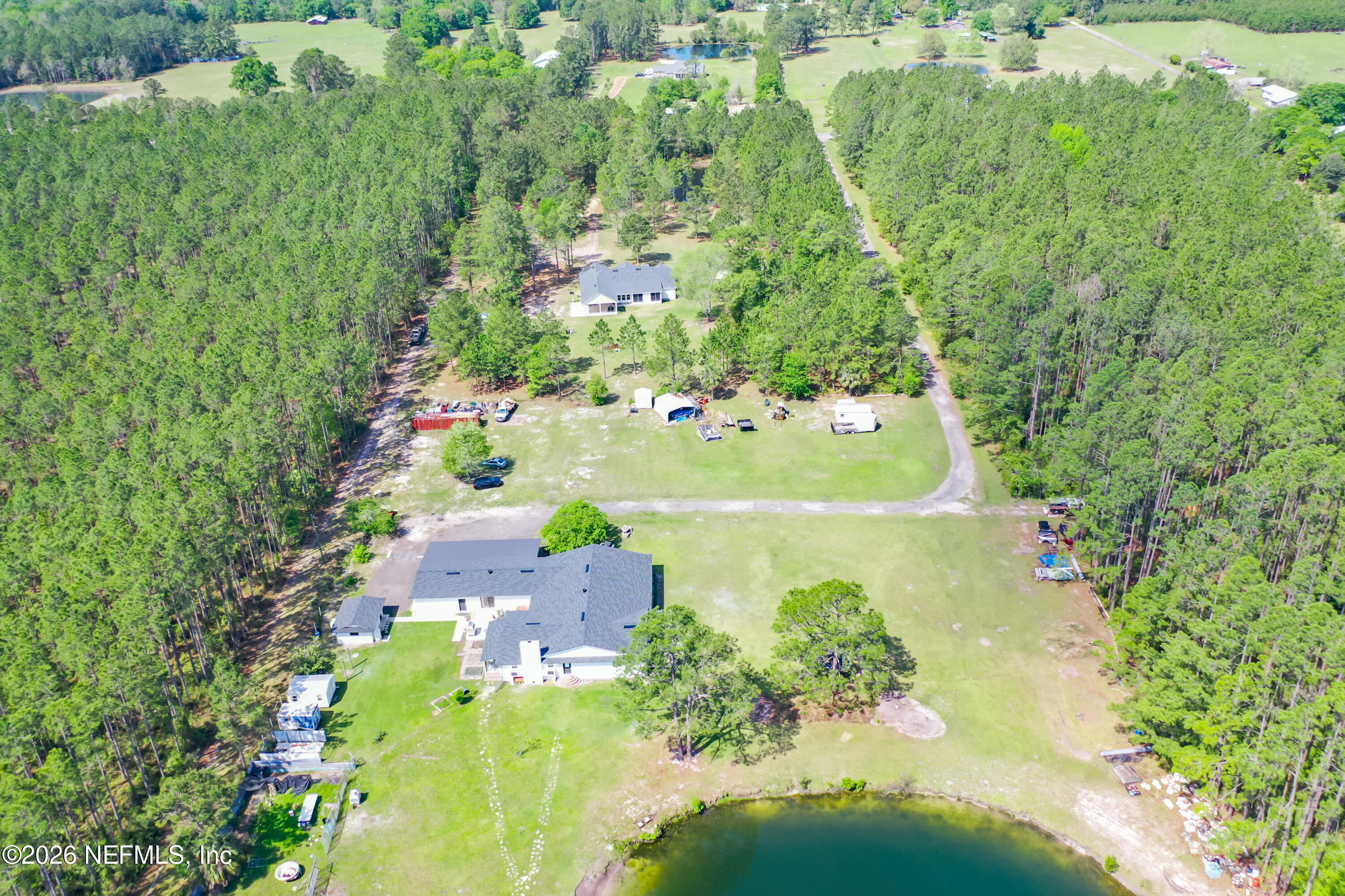 26504 Sheared Stokes Road Hilliard, FL 32046 - Photo 4 of 62 Aerial 1.1