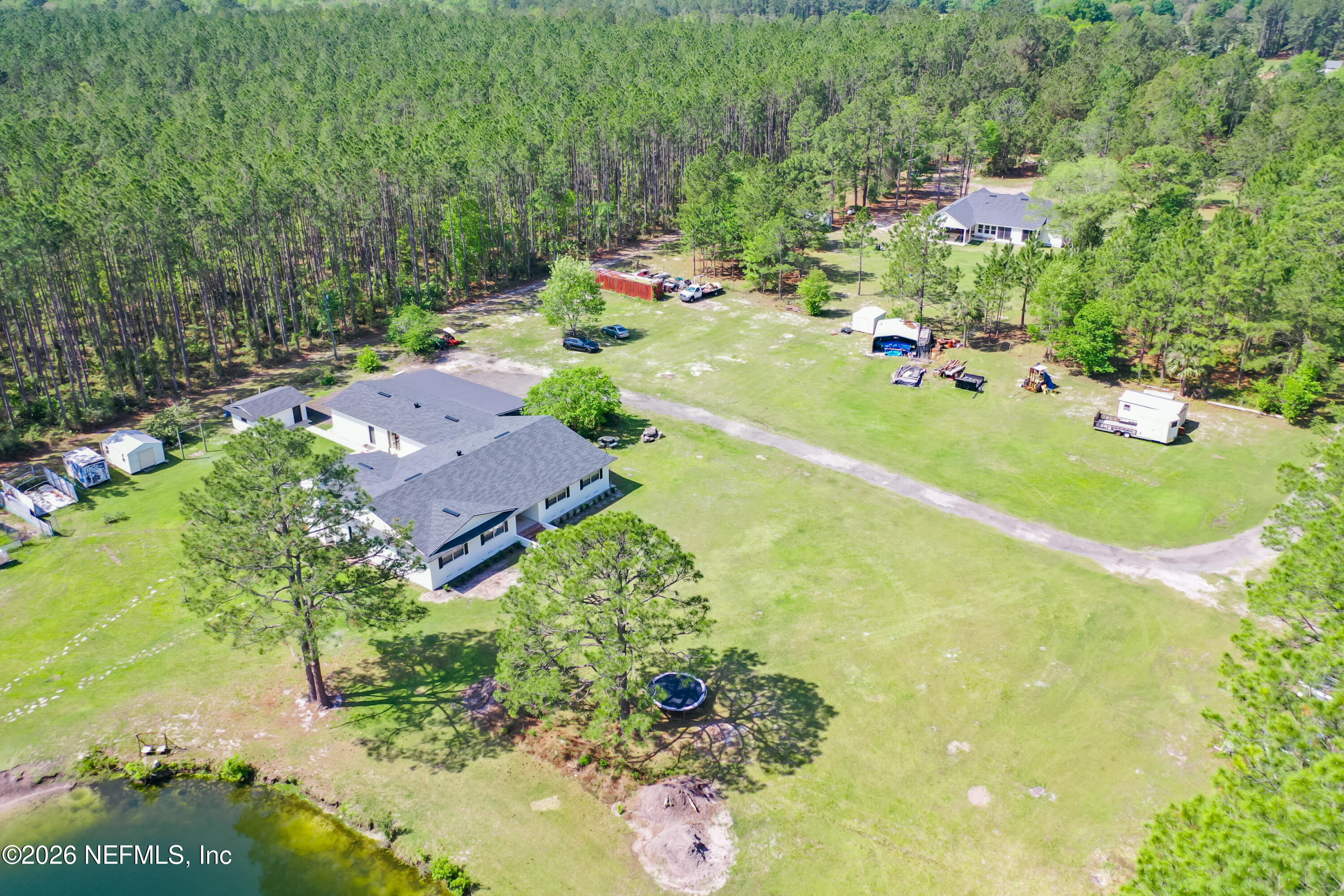 26504 Sheared Stokes Road Hilliard, FL 32046 - Photo 5 of 62 Aerial 2