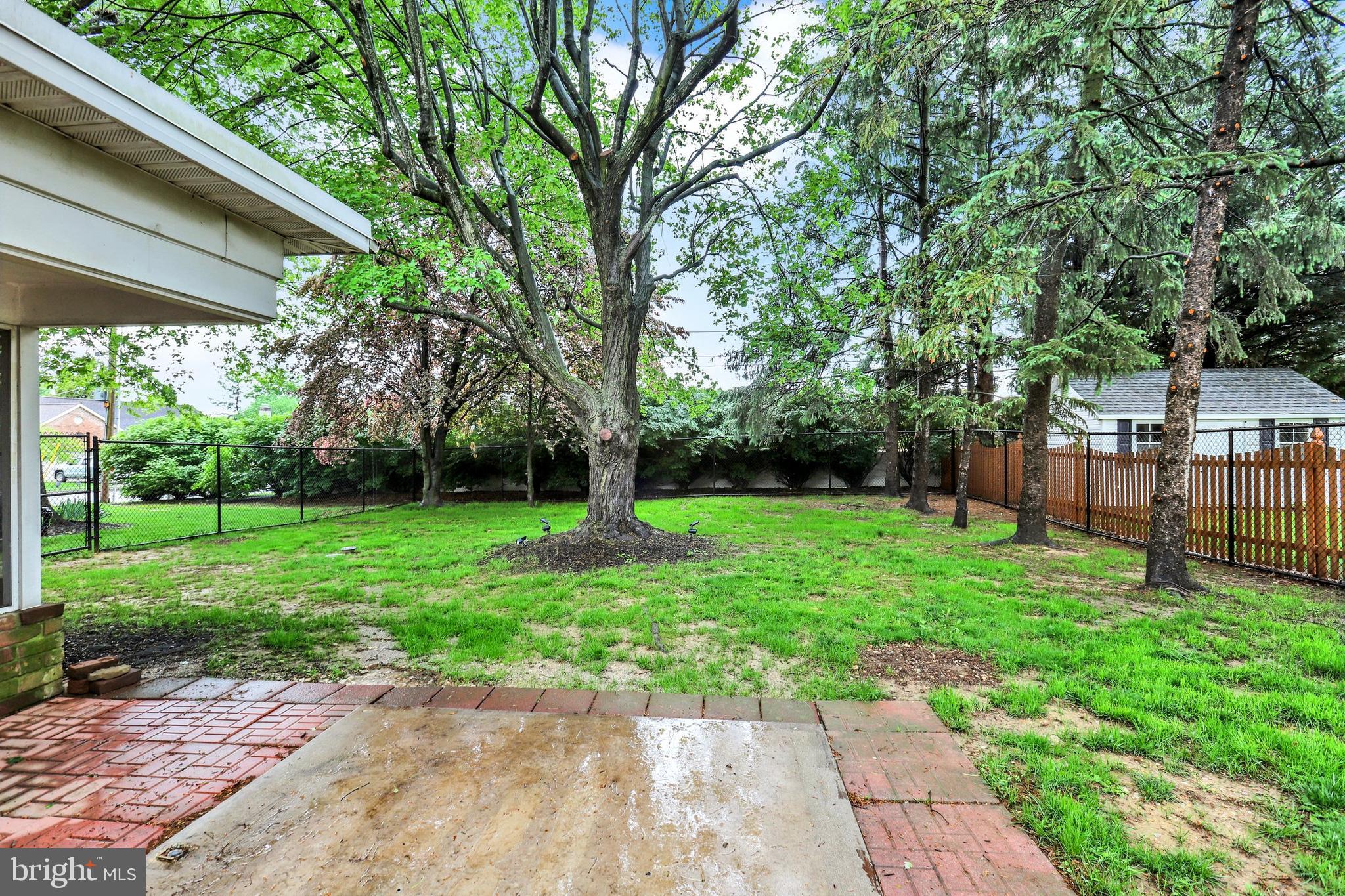 406 Clearview Road Hanover, PA 17331 - Photo 5 of 25 Fenced Rear Yard, Concrete Sitting Area