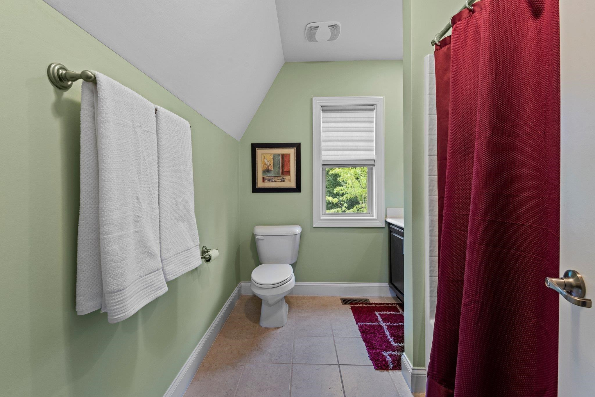 1545 Fullerton Place Raleigh, NC 27607 - Photo 27 of 45 Full bathroom with tub/shower in upper level hallway Full Bathroom