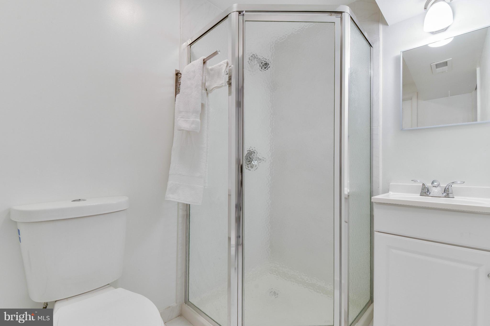 14001 Pond View Road Silver Spring, MD 20905 - Photo 25 of 30 a bathroom with a shower a toilet and sink