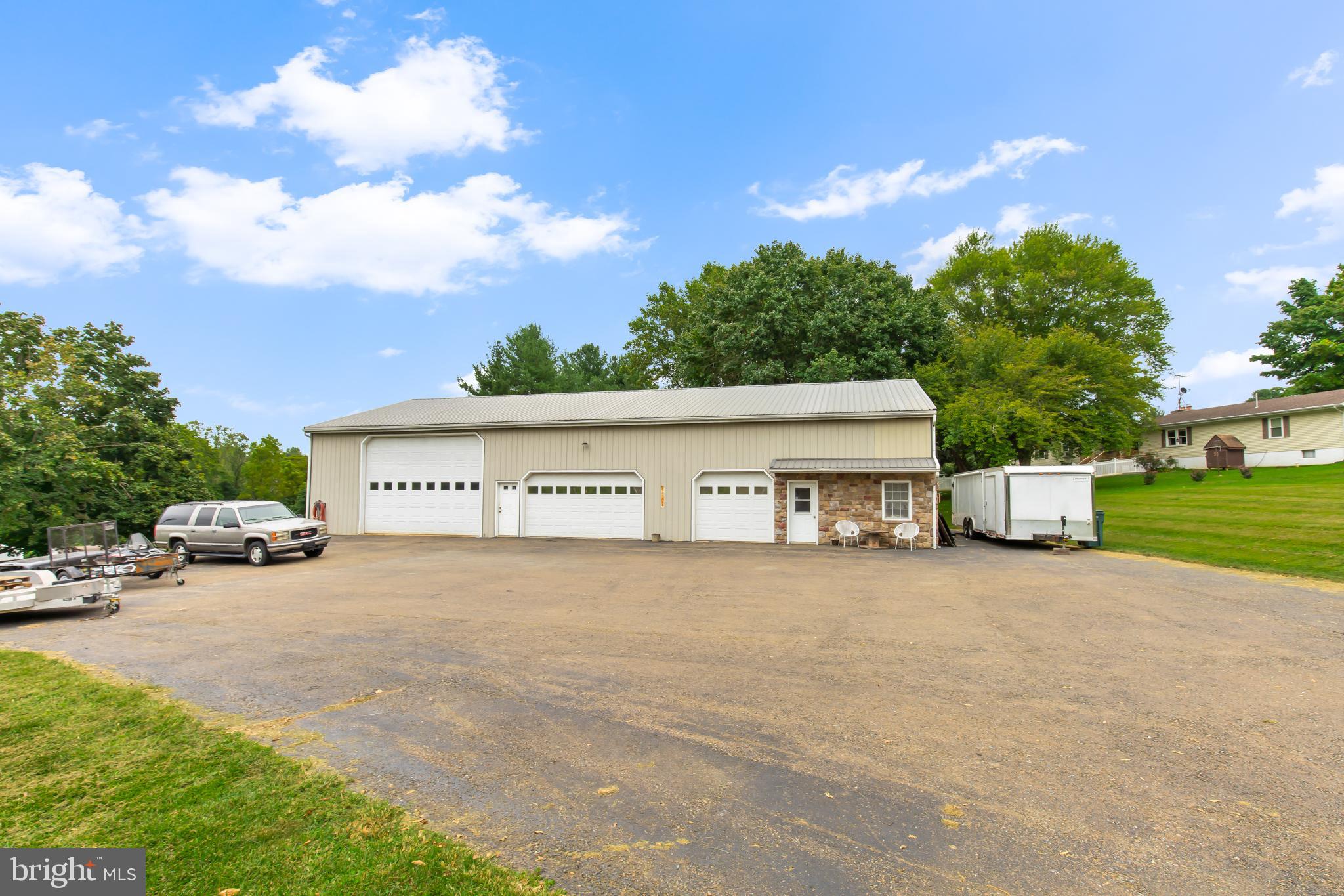 259 Little Britain Road Nottingham, PA 19362 - Photo 37 of 49 Garage with extra parking