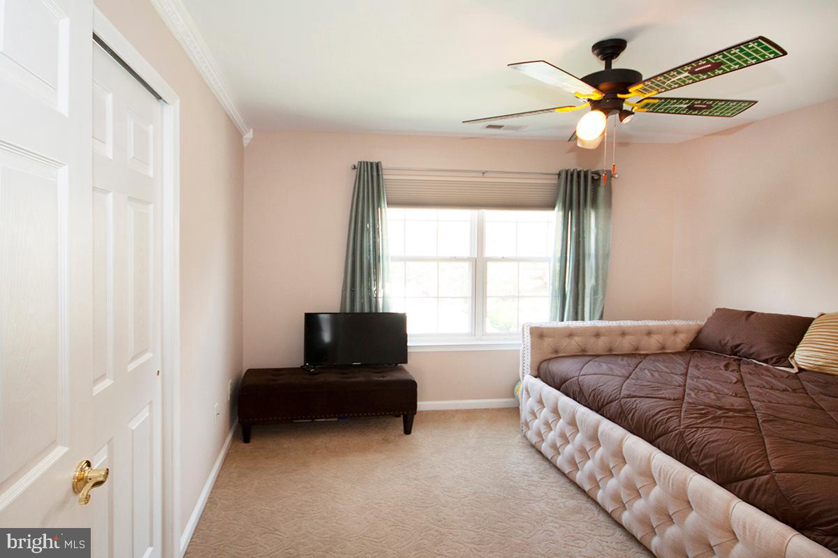 17 Ragan Ridge Road Sicklerville, NJ 08081 - Photo 30 of 57 Bedroom #3: Crown Molding, Ceiling Fan
