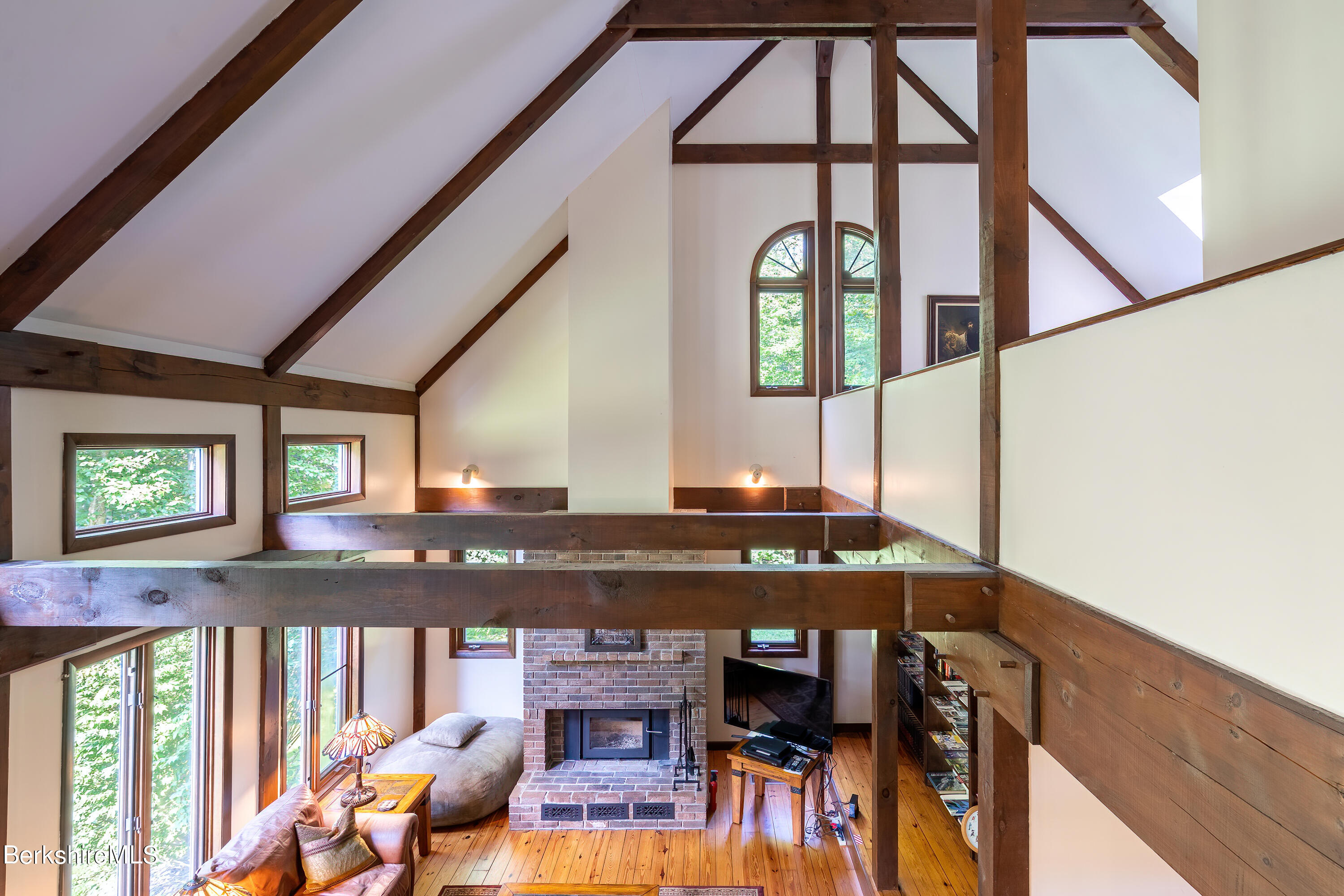 161 Capt Whitney Road Becket, MA 01223 - Photo 17 of 29 a view of a balcony with furniture