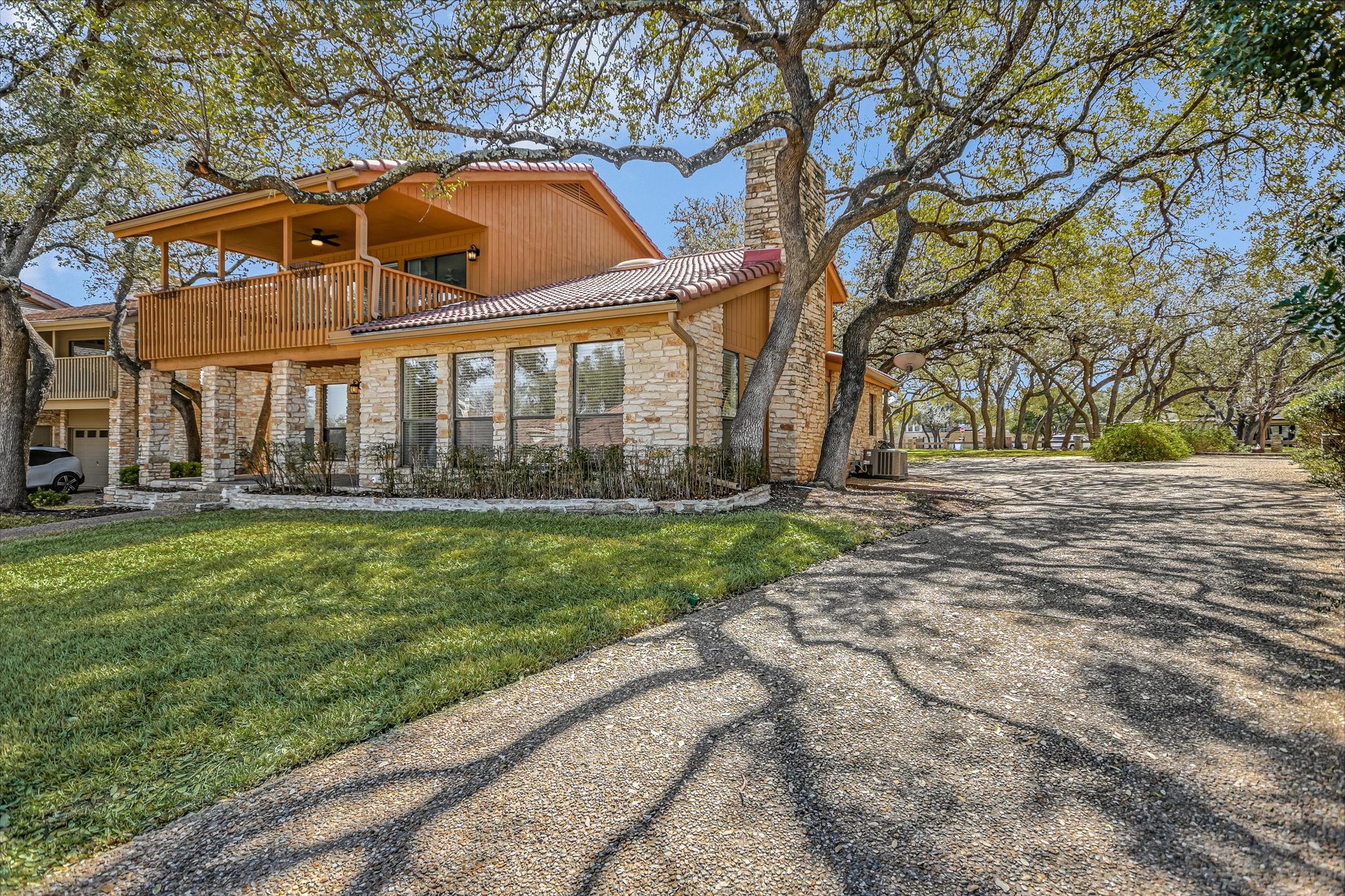 a front view of house with yard