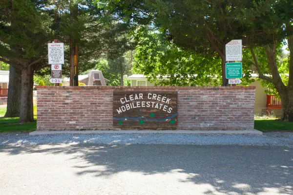 a view of sign board