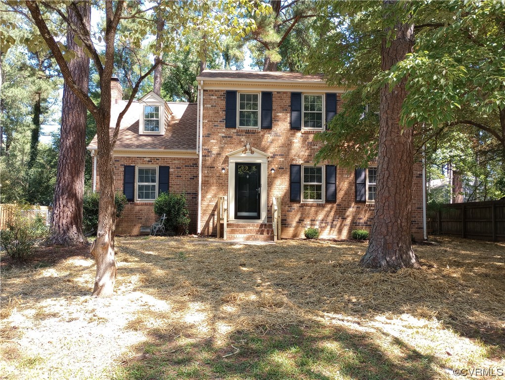 10616 Savoy Road North Chesterfield, VA 23235 - Photo 2 of 29 a front view of a house with a yard