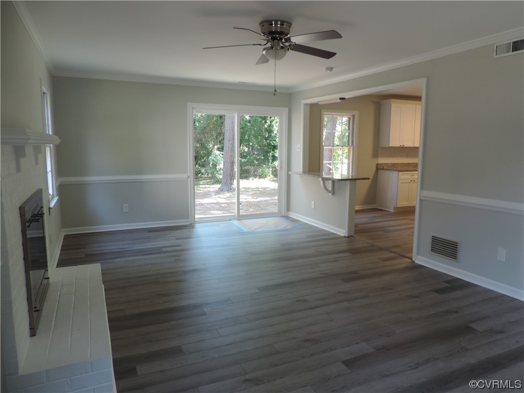 10616 Savoy Road North Chesterfield, VA 23235 - Photo 10 of 29 wooden floor in an empty room with a window