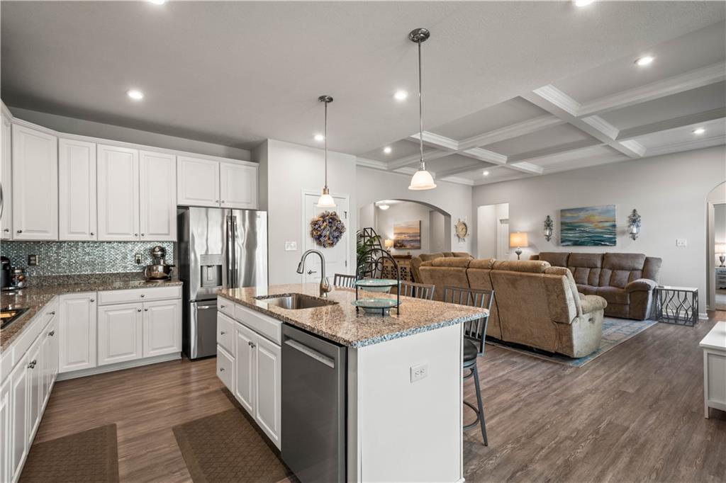 107 High Pointe Drive Washington, PA 15301 - Photo 14 of 38 a kitchen with counter top space and stainless steel appliances