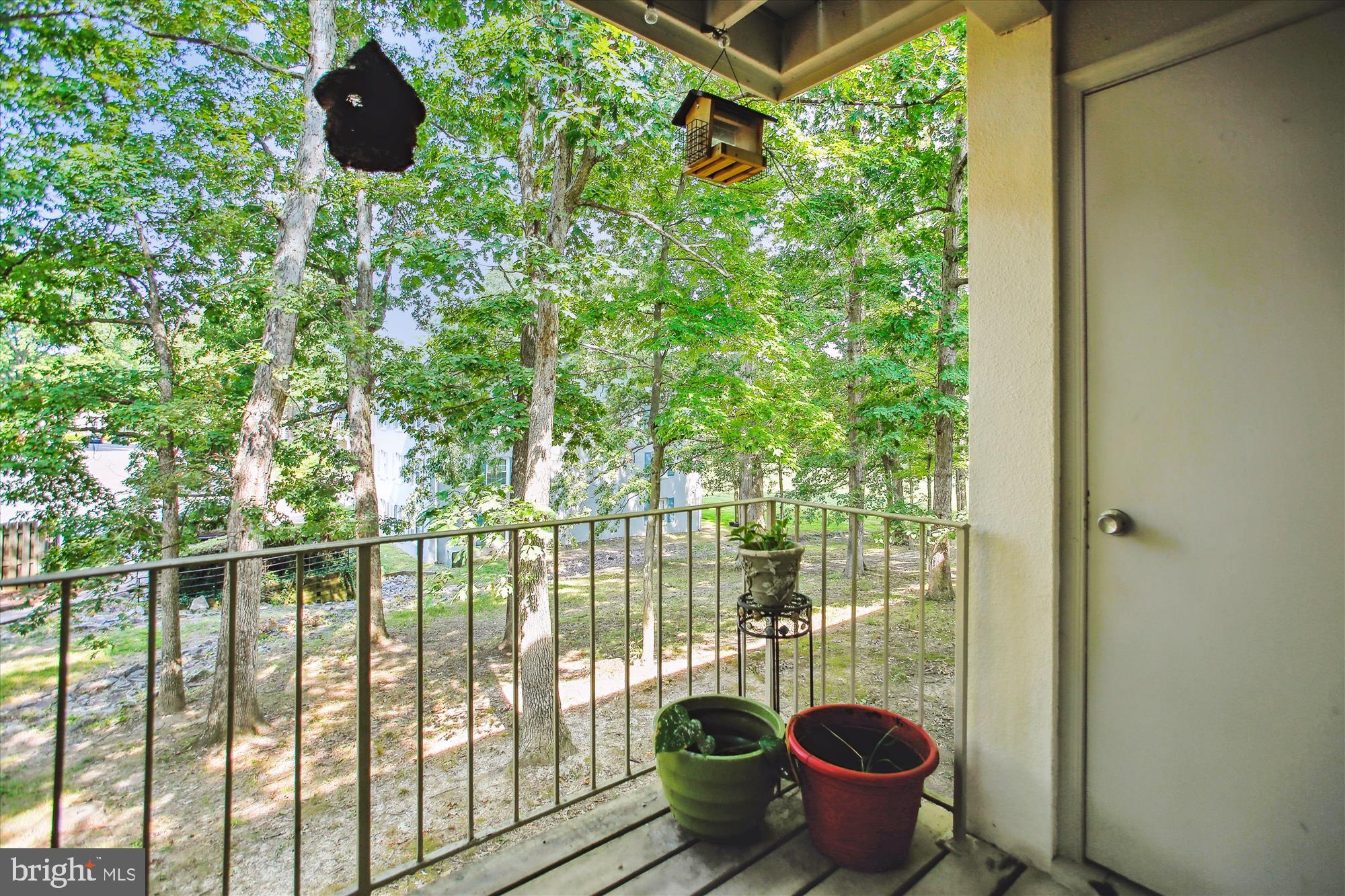 5904 C Kingsford Road, Unit 416 Springfield, VA 22152 - Photo 26 of 44 Balcony view to right