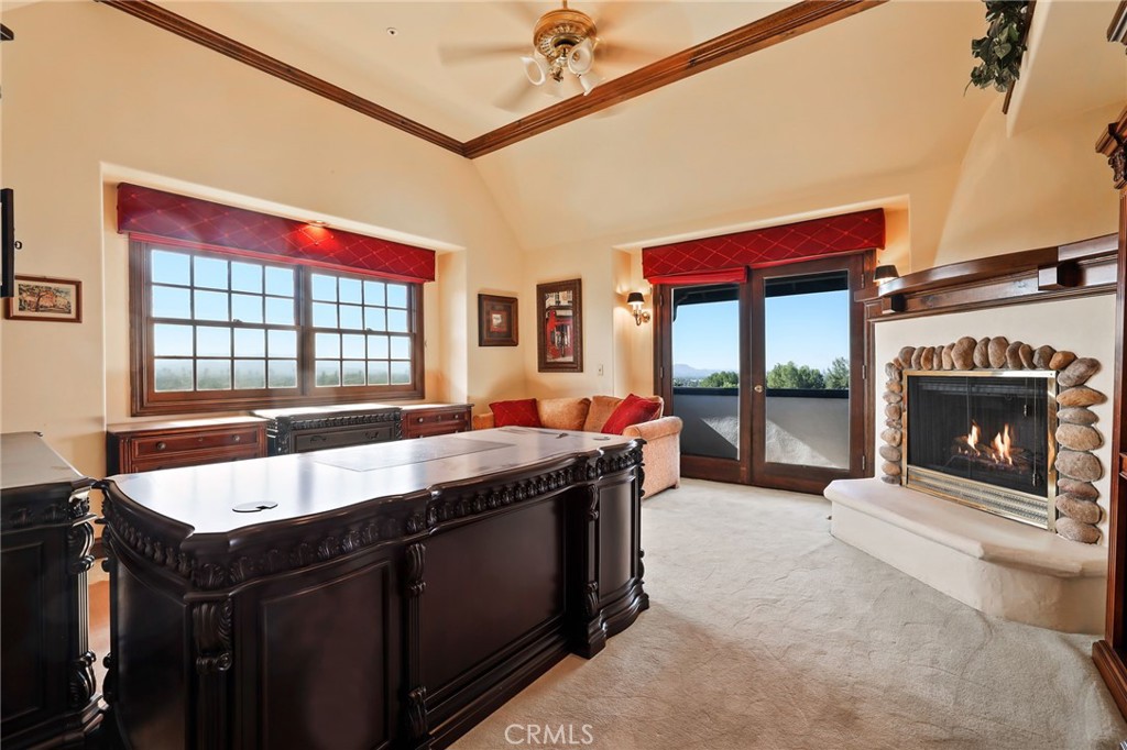 7008 Hawarden Drive Riverside, CA 92506 - Photo 25 of 37 a kitchen with a stove a sink and a refrigerator
