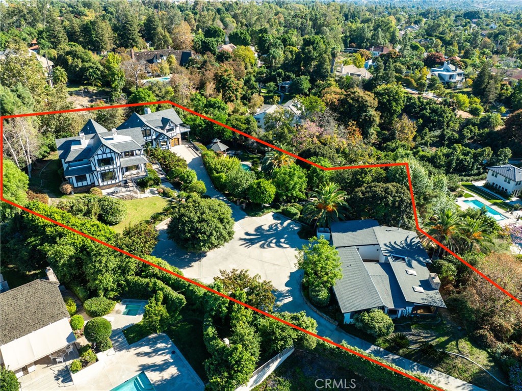 7008 Hawarden Drive Riverside, CA 92506 - Photo 4 of 37 an aerial view of residential houses with outdoor space and street view