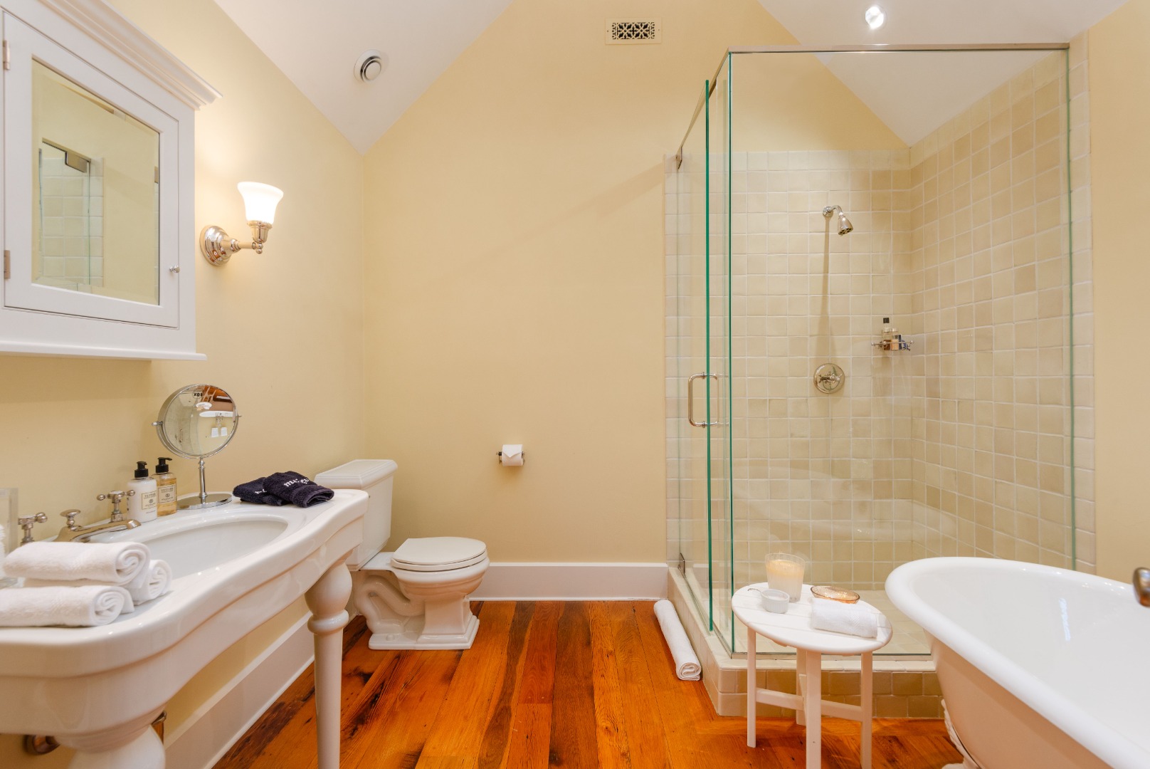 183 Polpis Road Nantucket, MA 02554 - Photo 32 of 62 a bathroom with a sink toilet and shower