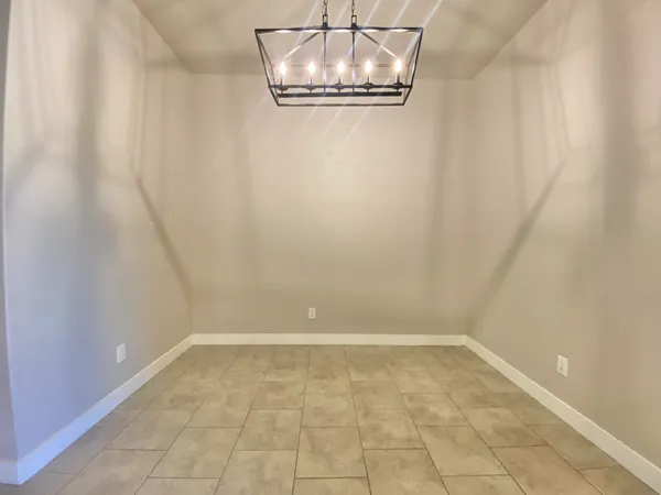 a view of a room with an empty space