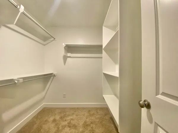 a view of walk in closet