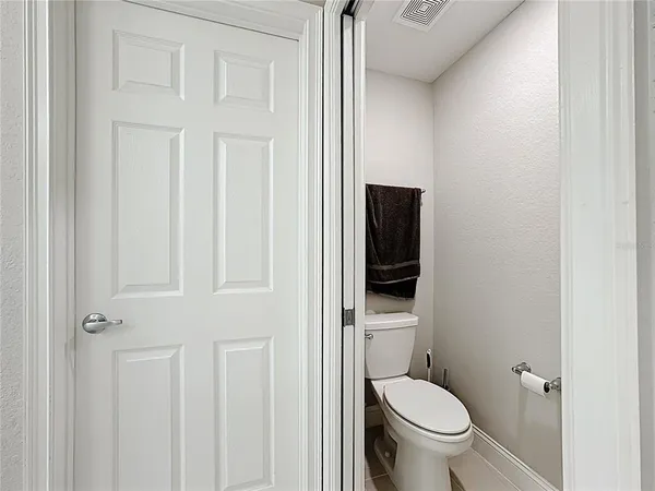 a bathroom with a toilet